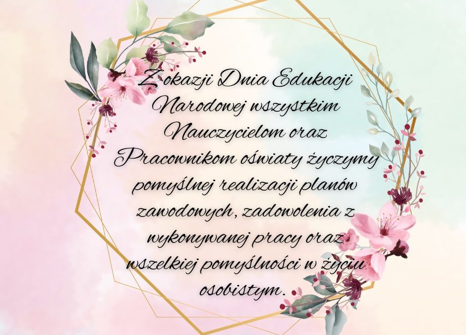 Dzień Edukacji Narodowej