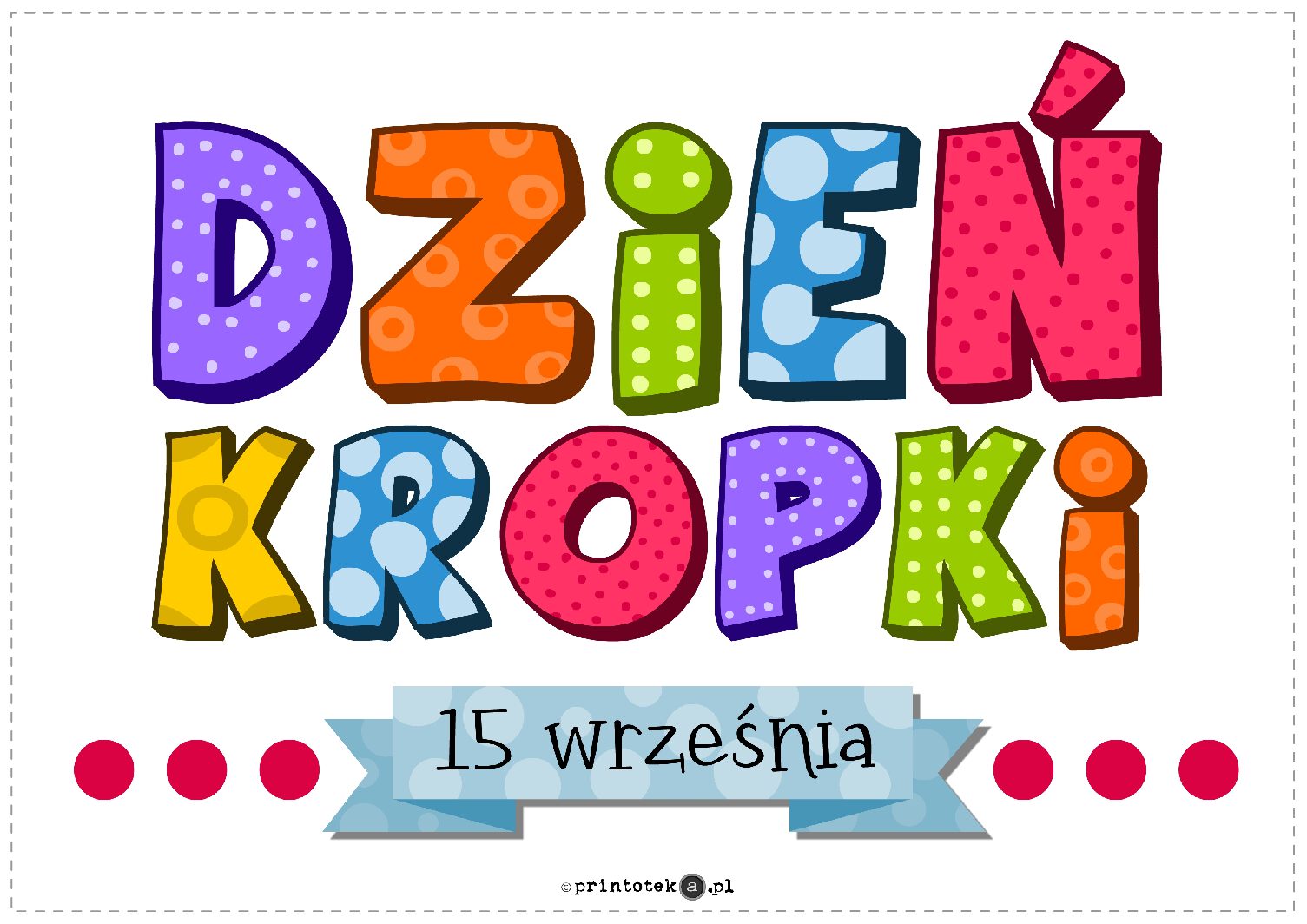 Dzień Kropki